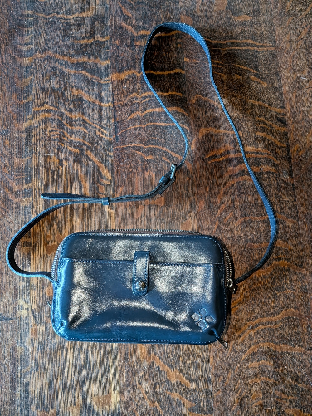 Patricia Nash Alessa Crossbody-Lapis Blue